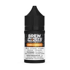 Brew House Salt Nic, Flavour: Caramello Macchiato, Nicotine: 12mg