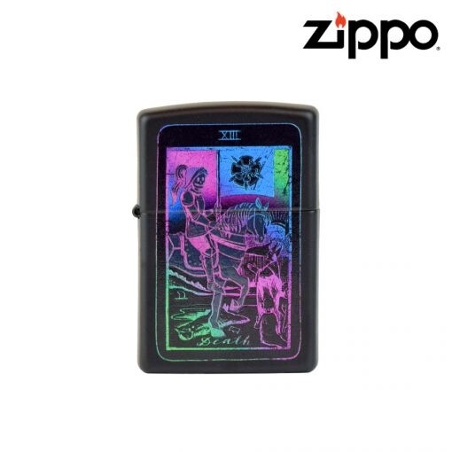 Zippo Lighters, Designs: Black Light Tarot Card