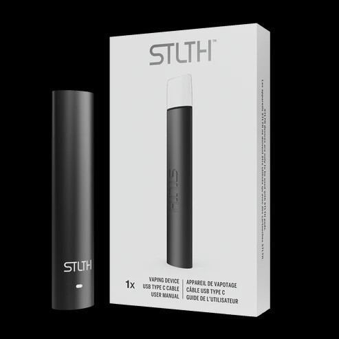 STLTH Device, STLTH Starter Kit: Black Metal