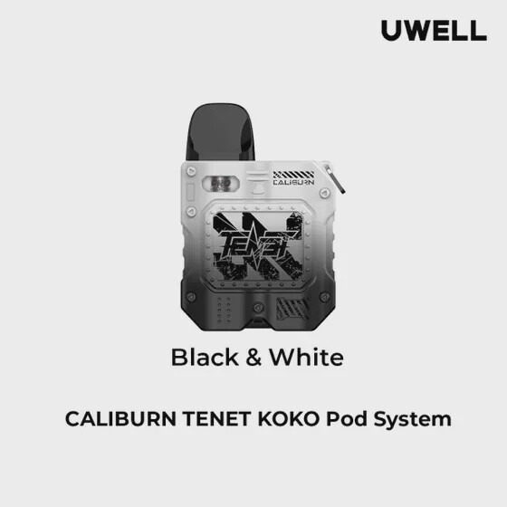 UWELL Caliburn Tenet Koko, Color: Black &amp; White