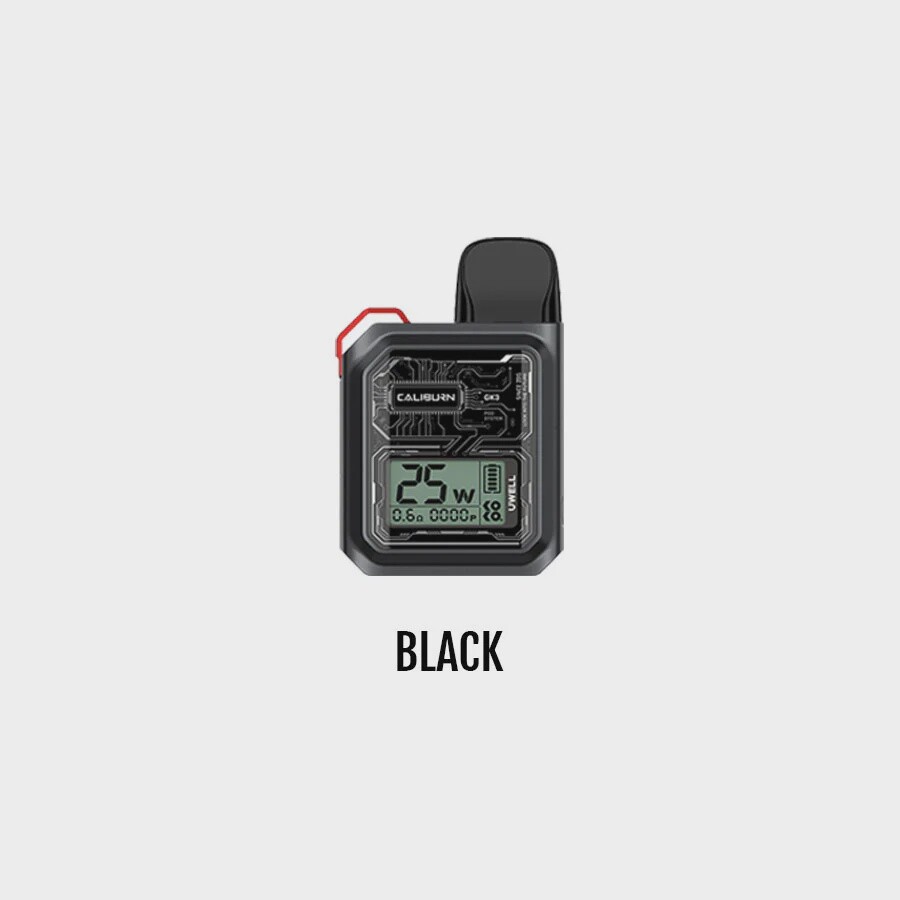 UWELL Caliburn GK3, Color: Black