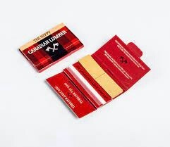 Canadian Lumber Rolling Papers, Size: Hippy 1 1/4  w/ Tips
