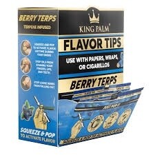 King Palm, Title: Terp Filters - Berry 2Pk