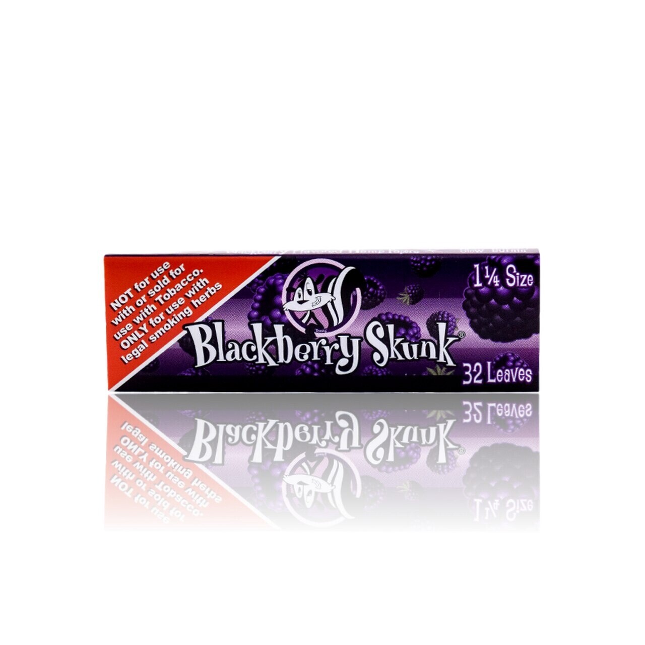 Skunk Brand Rolling Papers, 79mm: Blackberry Skunk 1 1/4 (32pk)