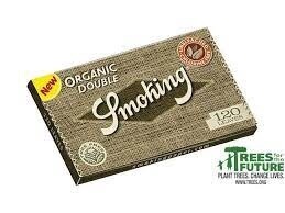 Smoking Rolling Papers, Size: Smoking Organic Double Window 1&quot;