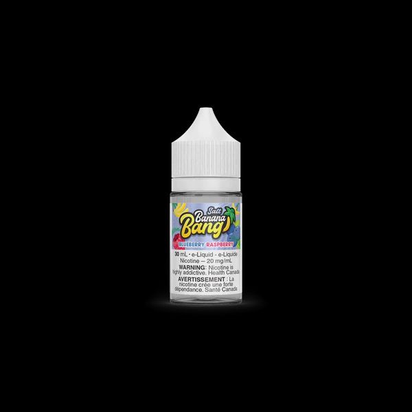 Banana Bang Salt Nic, Flavour: Blueberry Raspberry, Strength: 12mg