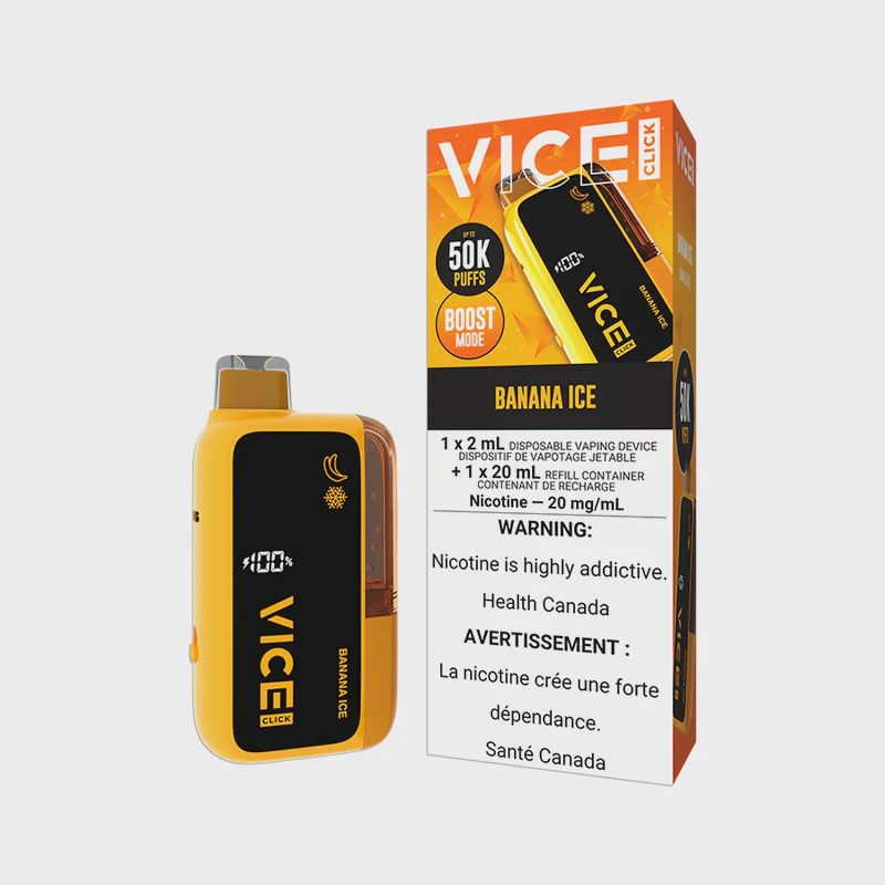 Vice Click 50k, Flavor: Banana Ice