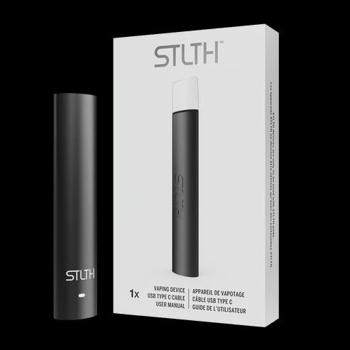 STLTH Device, STLTH Starter Kit: Black Metal