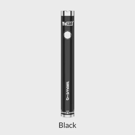 YOCAN B-Smart Vape Pen Battery (with 510 charger), Colour: Black