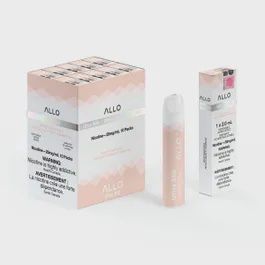Allo Ultra 500, Flavour: **White Peach Razz**, Nicotine: ULTRA