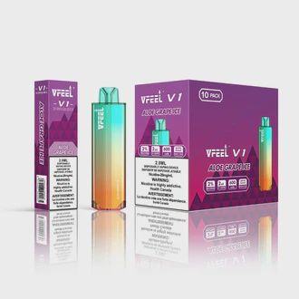 VFeel V1 6000 Puff, Flavour: Aloe Grape Ice