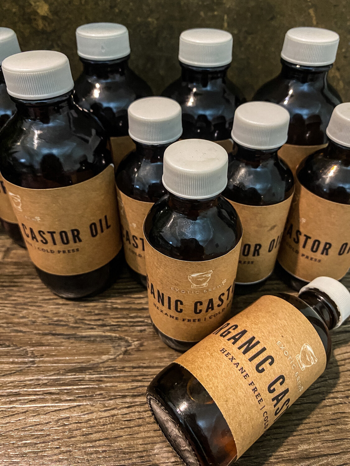 Organic Cold Pressed Castor Oil “Hexane Free”