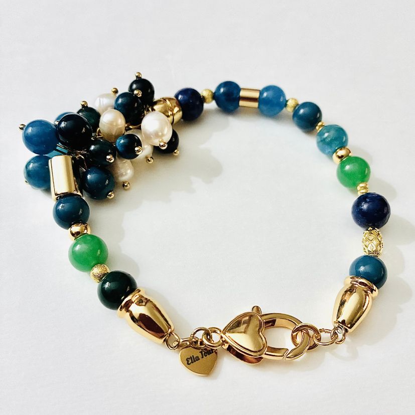 Pulseira com pedras Elle