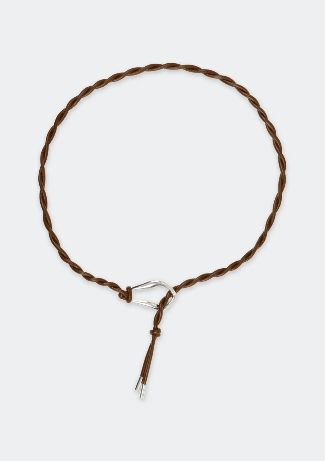 Cinto Feminino Cordão Marrom Flora