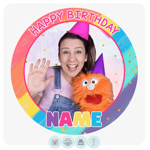 Miss Rachel - Edible Cake Topper
