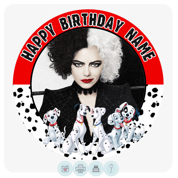 101 dalmatians cheap cake topper