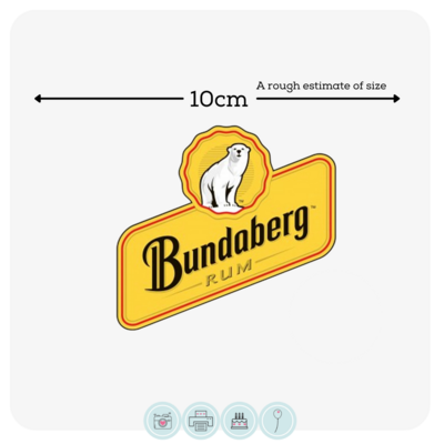 Bundaberg Rum Logo Shape | Edible Icing Images