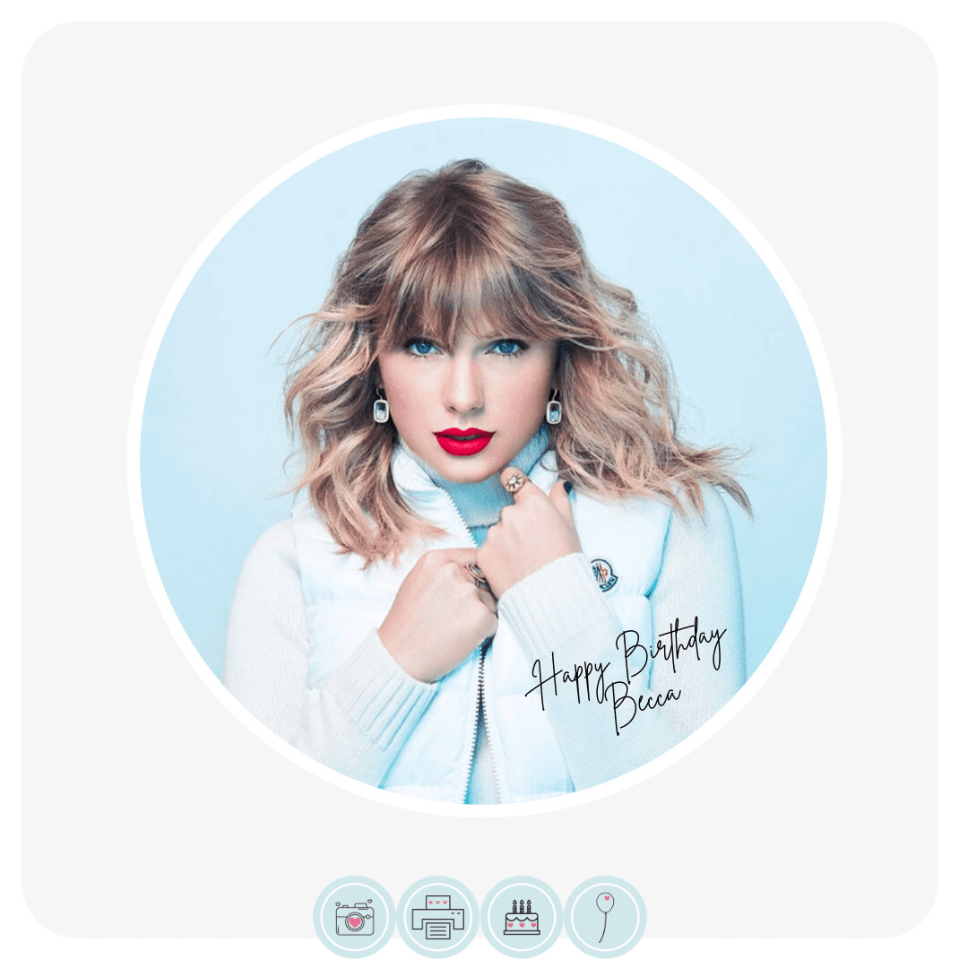 Taylor Swift Edible Cake Topper Products Edible Cake Toppers