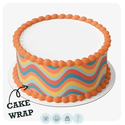 Cake Wrap // Retro