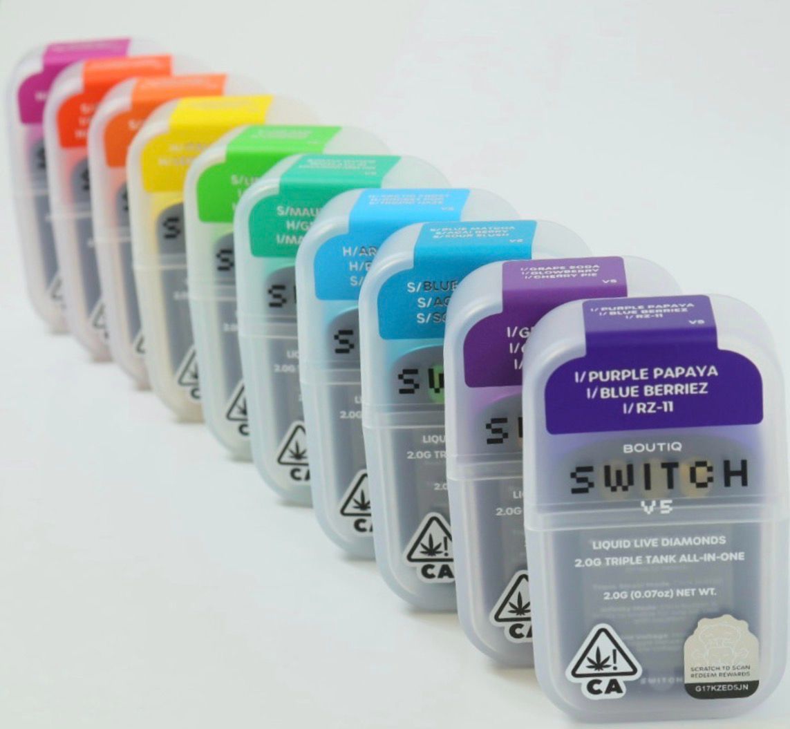 2 Gram Boutiq Liquid Live Diamonds Triple Tank All In One