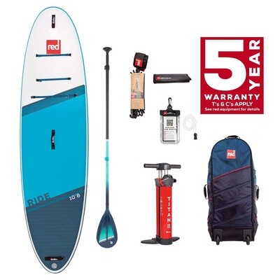 Red Paddle Co. Ride 10'8" SUP Package - Ex Demo
