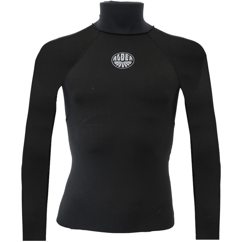 Alder spirit poly rash vest, Colour: Black, Size: M