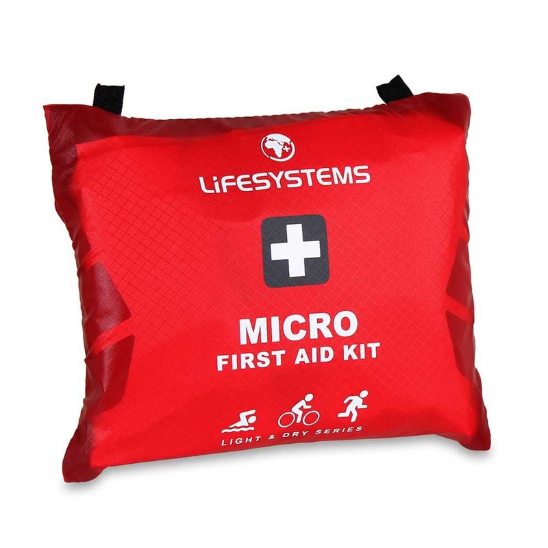 Lifesystem micro first aid kit, Colour: Red