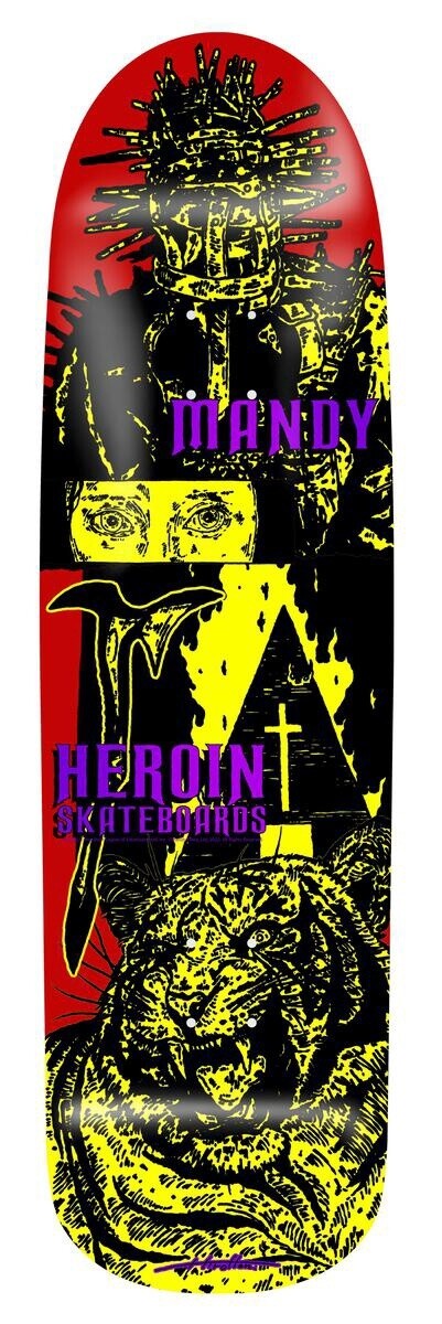 Heroin Mandy x Hirotton Deck - 9.4"
