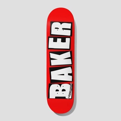 Baker Brand Logo White Deck - 8.25"