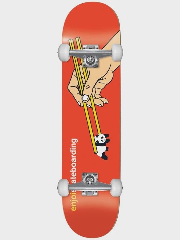 ENJOI CHOP STICKS YOUTHS FIRST PUSH RED COMPLETE - 7.375&quot;