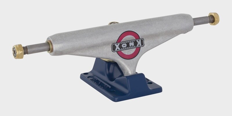 Independent 139 Stage 11 Forged Hollow Knox Silver/Blue Trucks