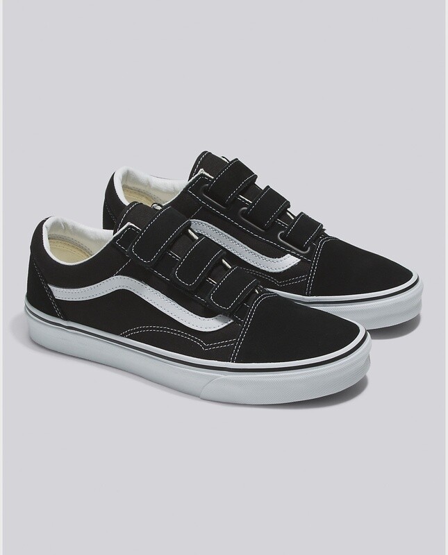 Vans Old Skool V Suede / Canvas / Black / White Shoes