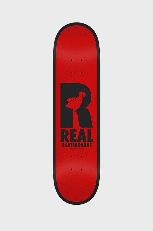 REAL DOVES REDUX RED / BLACK DECK - 8.5&quot;