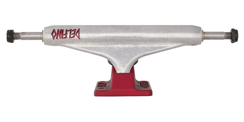 159 Stage 11 Hollow Delfino Silver Red Standard Trucks Independent