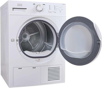 Asciugatrice AKAI Dryer 8 KG Classe A++ carica frontale a pompa di calore ASC8000K-M