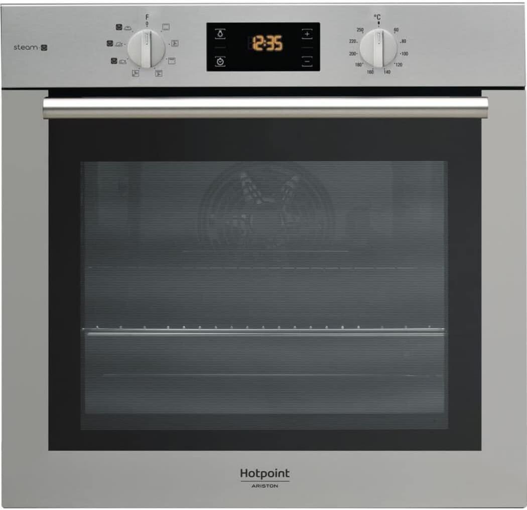 Forno elettrico HOTPOINT da Incasso Capacità 71 L multifunzione ventilato colore acciaio inox  FA4S544IXHA