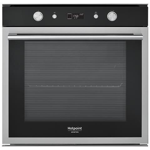 Forno elettrico HOTPOINT da incasso capacità 73 L multifunzione ventilato colore acciaio Inox  FI6 864 SP IC HA