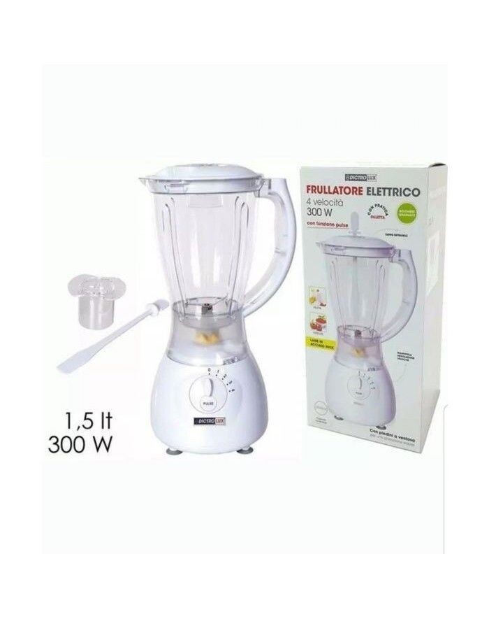 Frullatore elettrico DICTROLUX 400 Watt 1,5 litri colore  870500