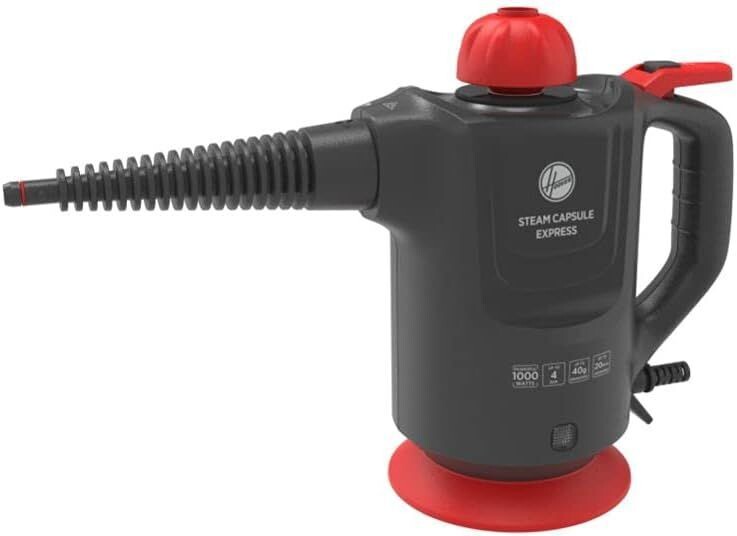 Pulitore a vapore HOOVER portatile 0,37 L potenza 1000W colore Rosso SGE1000 011 Pulitore a vapore HOOVER portatile 0,37 L potenza 1000W colore Rosso SGE1000 011
