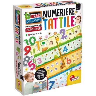 Giochi per bambini - Numeriere tattile Montessori Plus - Lisciani Z17591