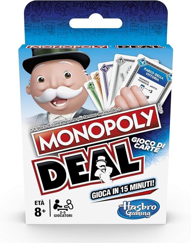 Gioco per bambini -  Monopoly Deal Hasbro