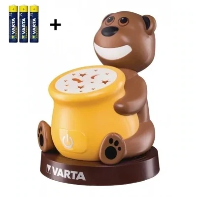 Giochi per bambini - Varta Lampada a proiettore LED per bambini PAUL the bear