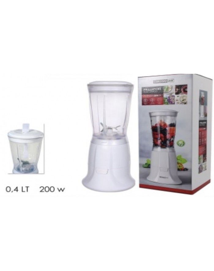 Frullatore Elettrico Dictrolux 200 Watt 0,4 Lt Bianco 892133