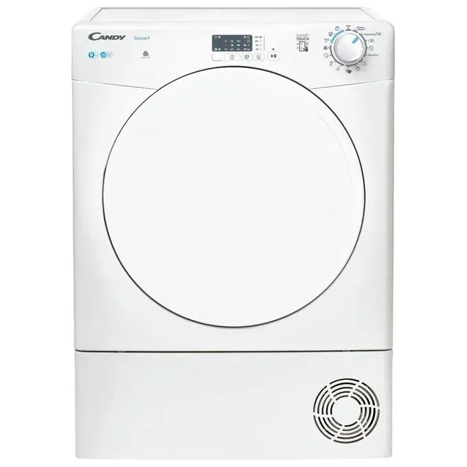Asciugatrice Candy CSE C9LF-S Smart Asciugatrice a Condensazione Capacita' di carico 9 Kg Classe energetica B 16 programmi NFC Bianco