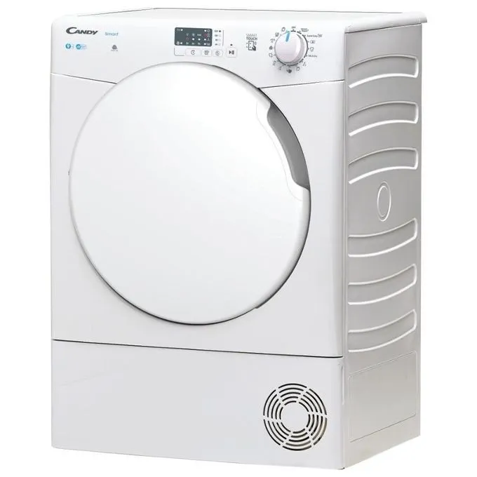 Asciugatrice Candy CSE C9LF-S Smart Asciugatrice a Condensazione Capacita' di carico 9 Kg Classe energetica B 16 programmi NFC Bianco