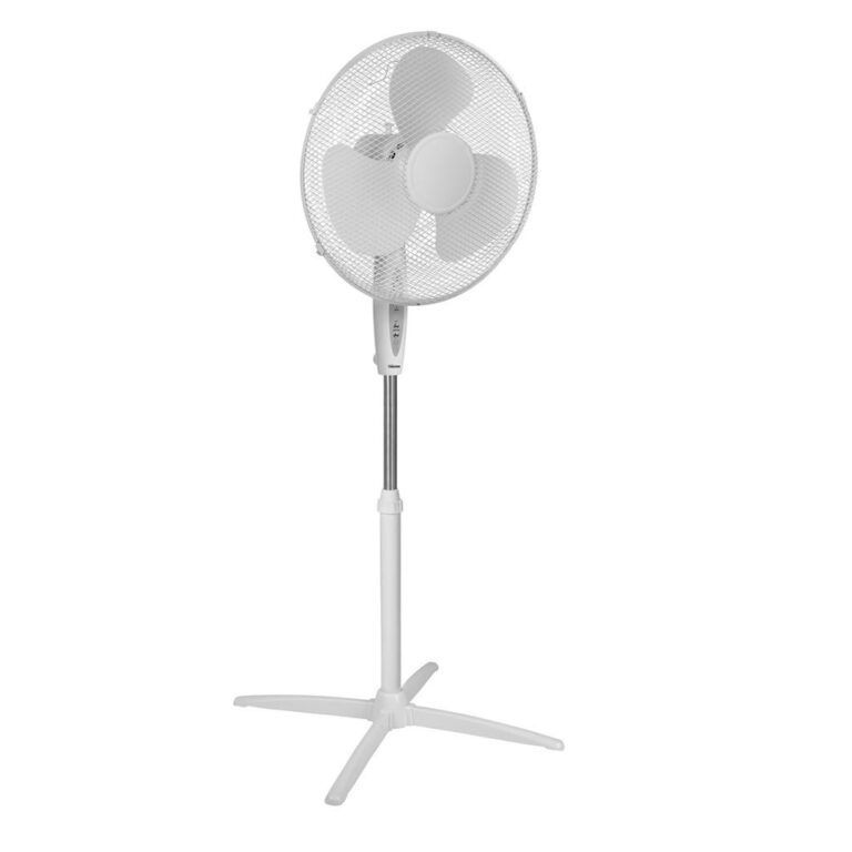 Ventilatore a Piantana TRISTAR potenza 45 W, colore Bianco VE-5898