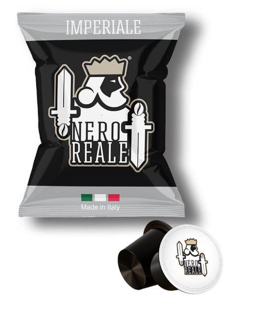 Caffè Nero Reale - Imperiale 100 pz Nespresso