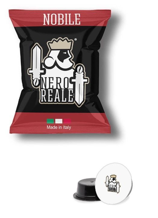 Caffè Capsule Nero Reale Nobile 100 pz A modo mio