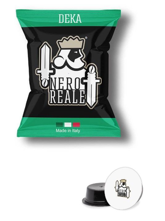 Caffè Nero Reale - Deka 100 pz A modo mio
