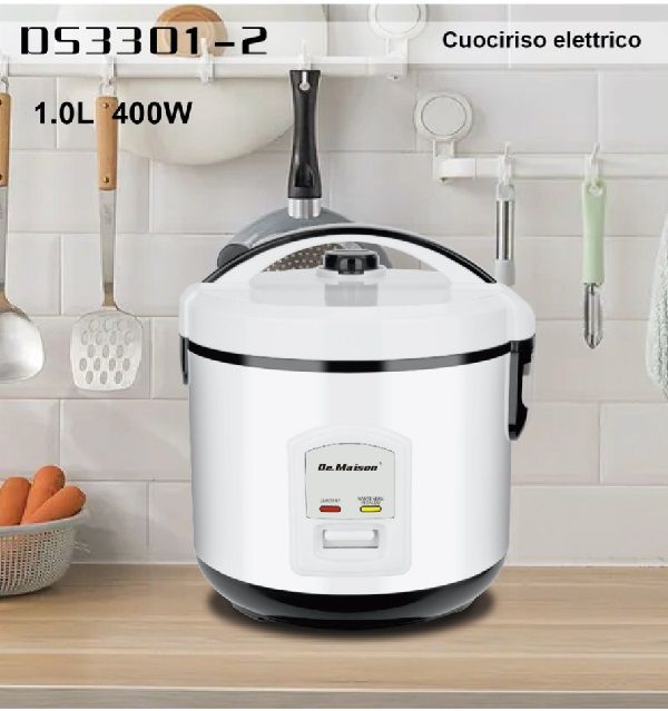 Cuoci Riso DE MAISON 1 LT potenza 400W colore Bianco DS3301-2